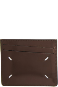Maison Margiela - Brown Leather Card Holder