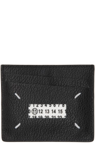 Maison Margiela - Black & Transparent Card Holder