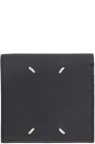 Maison Margiela - Navy Calfskin Zip Wallet