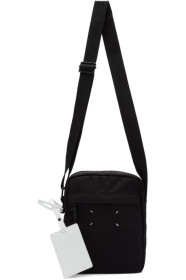 Maison Margiela - Black Canvas Messenger Bag