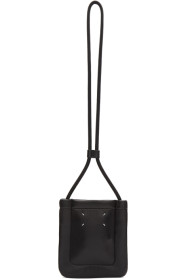 Maison Margiela - Black Padded Messenger Bag