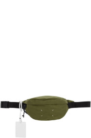 Maison Margiela - Sac-ceinture en toile vert