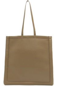 Maison Margiela - Cabas beige Large Plain