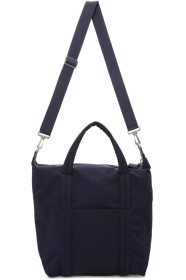 Maison Margiela - Cabas bleu marine Shopper