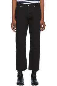 Maison Margiela - Black Garment-Dyed Jeans