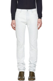 Maison Margiela - Blue & White Super Bleach 80s Jeans