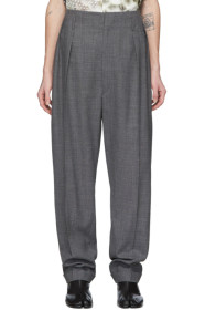 Maison Margiela - Grey Wool Trousers