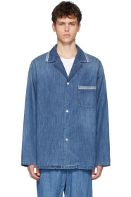 Maison Margiela - Blue Denim Pyjama Shirt Jacket