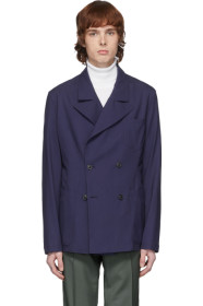 Maison Margiela - Navy Wool Blazer