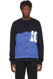 Maison Margiela - Black Varsity Cardigan
