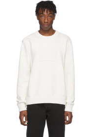 Maison Margiela - Off-White Memory Of Label Sweater