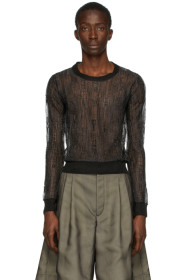 Maison Margiela - Black Knit Pullover