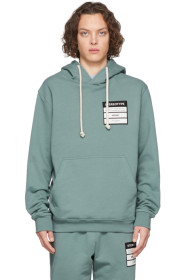 Maison Margiela - Blue 'Stereotype' Hoodie