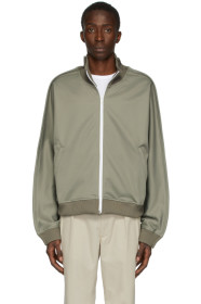 Maison Margiela - Green Rodier Zip-Up Sweatshirt