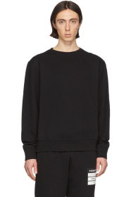Maison Margiela - Black Elbow Patch Sweatshirt