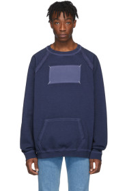 Maison Margiela - Blue Memory Of Label Sweatshirt