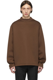 Maison Margiela - Brown Scuba Sweatshirt