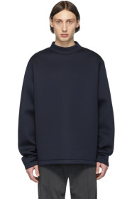 Maison Margiela - Navy Scuba Sweatshirt
