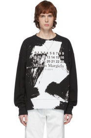Maison Margiela - Black Numbers Sweatshirt