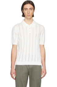 Maison Margiela - White Ace Polo