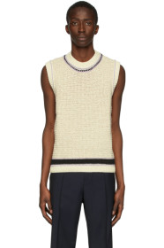 Maison Margiela - Off-White 5 Gauge Vest