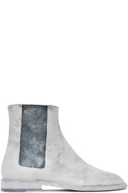 Maison Margiela - White Advocate Tabi Boots