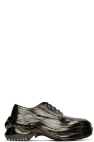 Maison Margiela - Gunmetal Cross Derbys