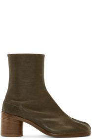 Maison Margiela - Bottes vertes Tabi