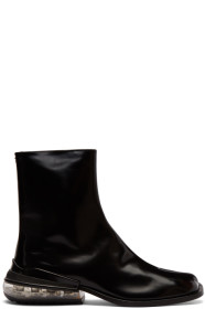 Maison Margiela - Bottes noires Airbag Tabi