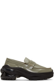 Maison Margiela - Flâneurs verts Ridge Sole