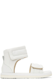 Maison Margiela - White Leather Future Sandals