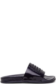 Maison Margiela - Navy Logo Pool Slides