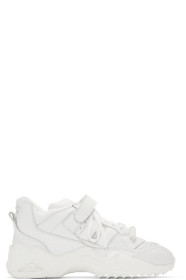 Maison Margiela - Baskets blanches Retro-Fit Midi