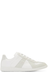 Maison Margiela - Baskets blanc cassé Replica