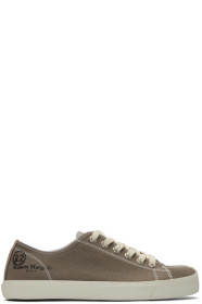 Maison Margiela - Baskets taupe Tabi