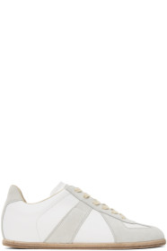Maison Margiela - Baskets blanches Classic Replica