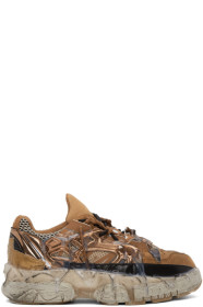 Maison Margiela - Baskets brunes Fusion