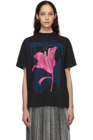 Christopher Kane - 黑色“Anthomania” T 恤