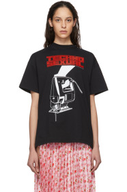 Christopher Kane - 黑色“Techno Sexual” T 恤