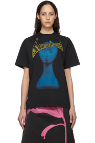 Christopher Kane - 黑色“Agalmatophilia” T 恤