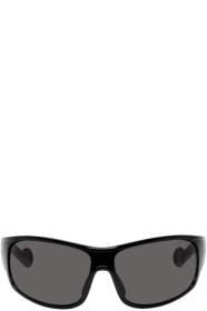 Moncler Genius - 6 Monlcer 1017 ALYX 9SM Black Wrap Around Sunglasses