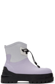 Moncler Genius - SSENSE Exclusive 6 Moncler 1017 ALYX 9SM Purple Alison Boots