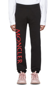 Moncler Genius - 2 Moncler 1952 Black Awake NY Edition Logo Lounge Pants