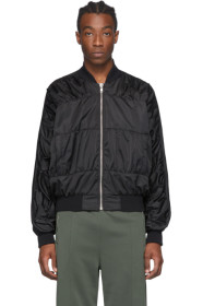 Random Identities - Black Signature Bomber Jacket