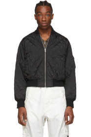 Random Identities - Blouson aviateur matelassé noir