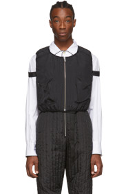 Random Identities - Veste réversible noire Heart Warmer