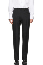 Random Identities - Black Officer Trousers
