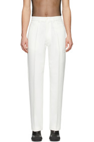 Random Identities - White Officer Trousers