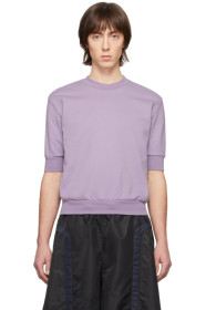 Random Identities - Purple Zip Vent Sweatshirt