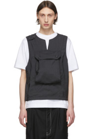 Engineered Garments - Grey Tropical Wool Vest
